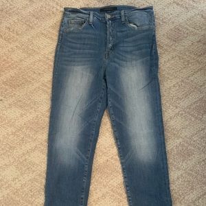 Flying monkey button fly jeans